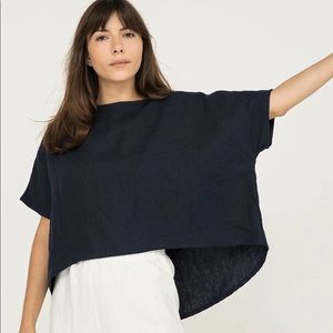 Elizabeth Suzann Linn Tee in Cotton Poplin
